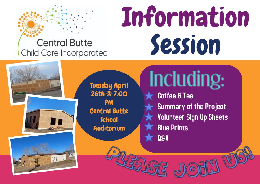 Daycare Center Poster Town of Central Butte Day Care Poster
